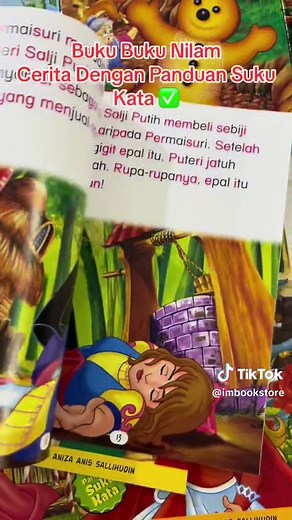 Buku Cerita Nilam: Panduan Suku Kata untuk Anak