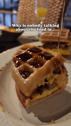 Why is nobody talking about the food in JONESBORO?!? 🤯 I was living my best Foodie life while I was up there for Gov Con this past week, and lemme tell you...Jonesboro, Arkansas feels (and tastes) like a foodie destination!! What we ate... The Parsonage was the PERFECT place for Sunday Brunch!! He got The OMG and I ordered Bishops Breakfast. We should've just gotten one or the other and split it because the portions were huge!! And that gravy though...😏 Rice Box served us up a poke tower and t