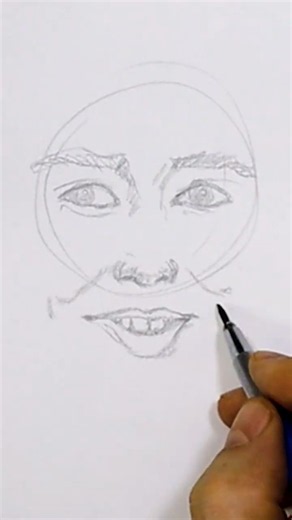 Drawing a Pretty Face Watch This Portrait Come to Life