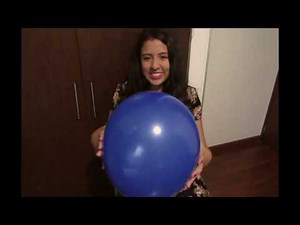 Fun balloon busting for the new year