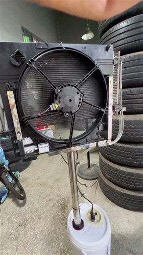 Turning A Car Condenser Into A Low-Power Homemade AC🥶