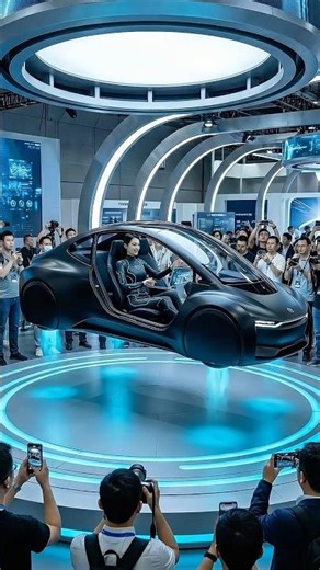 This Hovering Car Flies Higher Than You Think! 🚗✨ Hidden Feature Inside!