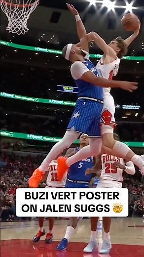 Matas Buzelis with the POSTER on Jalen Suggs #shorts