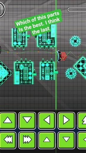 Me making my level. name tips? #gd #geometrydash #edit #editing #gdeditor #trending #shorts