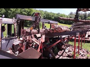 Processing firewood with the Multitek 2040