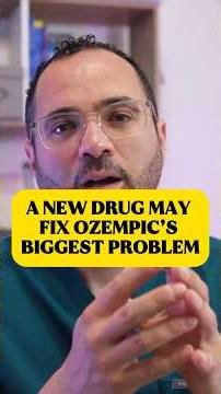 😲A New Drug May Fix Ozempic’s Biggest Problem #glp1 #fatloss