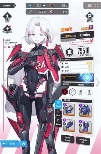 It’s MAX Core Villain Time! Max Core Drake! | Goddess of Victory: Nikke