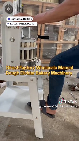 Manual Dough Divider Machinery for Bakeries