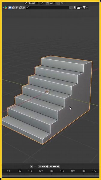Blender 3D Tutorial: Create Simple Stairs Easily