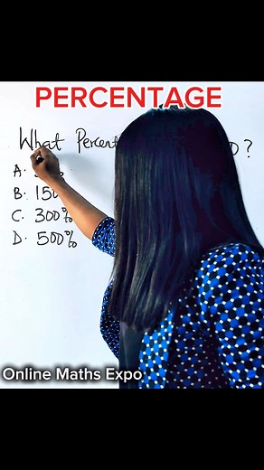 Percentages | Word Problem #maths #viralfypreels #mathviral #viralmaths #onlinemaths #gcsemaths | Online Maths Expo