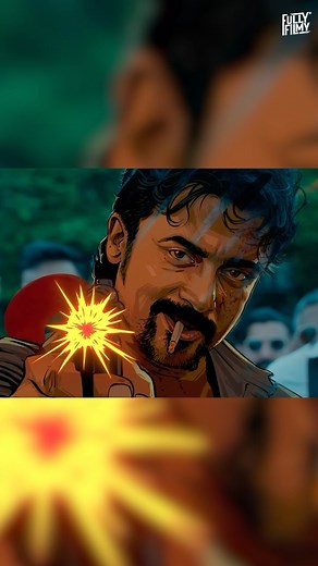 Fully Filmy on Instagram: "Your FDFS look is now official💥 Launching the all new Retro Official Merchandise — only on FullyFilmy! 🔥💥 It’s time to celebrate @actorsuriya “The One” wearing your favourite Official Retro look from @fullyfilmy 💛"