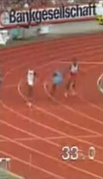 Harry 'Butch' Reynolds Sets an Incredible WORLD RECORD in the 400m (43.29) at the Zurich Meet 88.