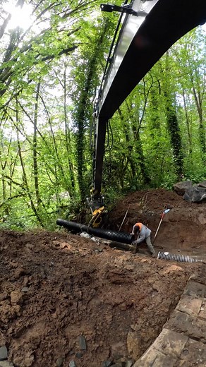 Another Road Culvert Pipe Replacement!🔥 The @engconusa Tilt Rotator Came in super handy on this one! Being a two Man crew for this job it saved us an insane amount of time with having it! Also side note My guy santos that’s been with us for nearly 26yrs is always killing it he’s more than just an employ he’s family!🤘🏼 Since we’ve been talking about this all this week I’ll show one that wasn’t fixable and needed to be completely replaced! Thank gosh we were able to catch this before it got any