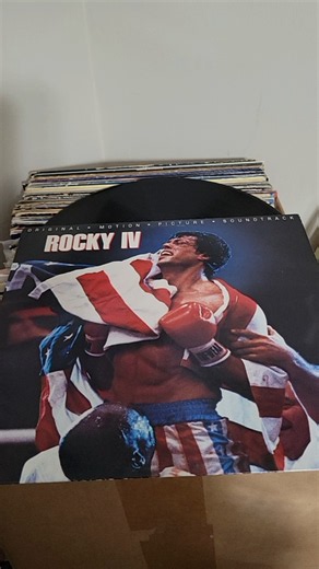 john cafferty hearts on fire rocky 4 soundtrack #retro #vinyl #record #album #rocky #80s