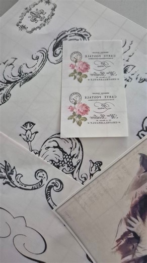 How I transfer my patch iron papers to the canvas. The writing can withstand at least 40 hand washes, as stated in the instructions attached when I buy them. | Sina Crafts