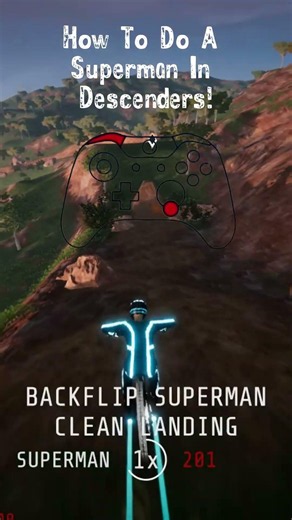 How To Do A Superman In Descenders! #descenders
