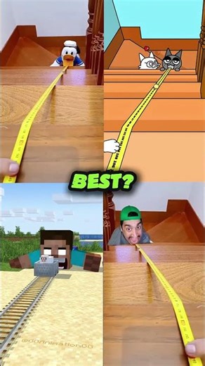 Which one is your best?😂 | Funny Roblox & Minecraft Animation Meme