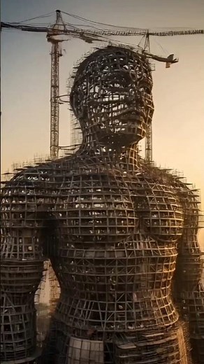 Building the 182m Giant – Statue of Unity Mega Construction Timelapse