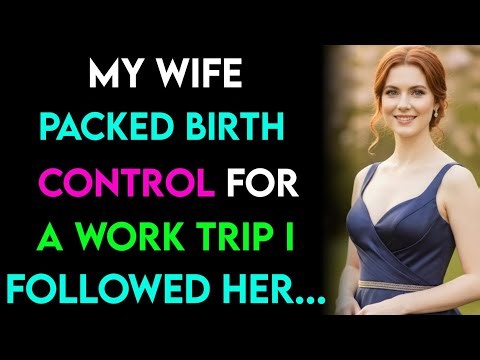 My Wife Packed Birth Control for a “Work Trip” — I Followed Her.