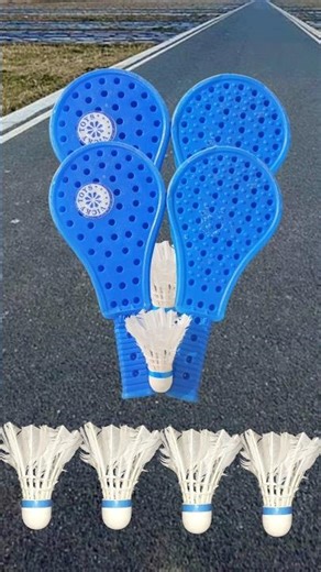 ASMR ) new kids badminton and unboxing #shorts