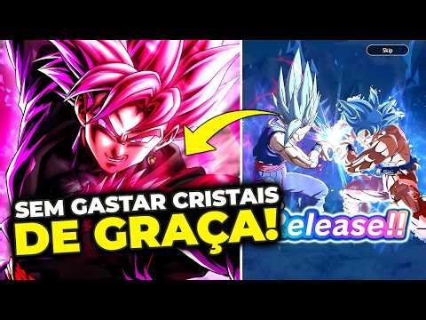 O QUE FOI ISSO???? SUMMONS NO GOKU BLACK LEGEND COM OS TICKETS! (Dragon Ball Legends)