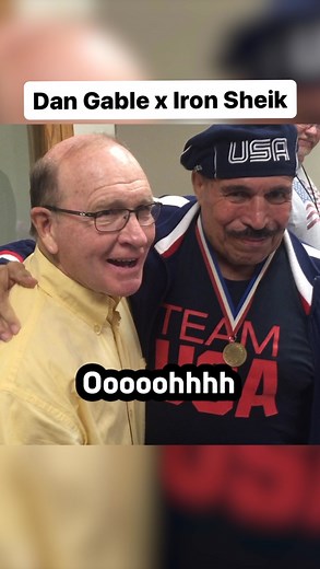 Professional wrestling legend and former Iranian amateur wrestler Iron Sheik (Khosrow Vaziri) died on June, 2023, but this interaction between 1972 Olympic gold medalist Dan Gable at the 2016 George Tragos/Lou Thesz Professional Wrestling Hall of Fame inductions shows the reverence they have for each other. | FloWrestling