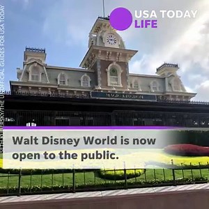 After nearly four months, Walt Disney World in Florida has reopened to the public, but with special precautions. https://bit.ly/328JSUs | USA TODAY Video