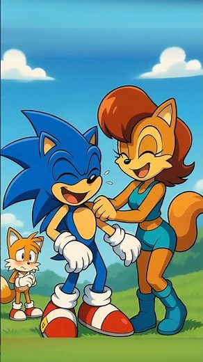 Sally Tickles Sonic 😂😲 (CGI Short)