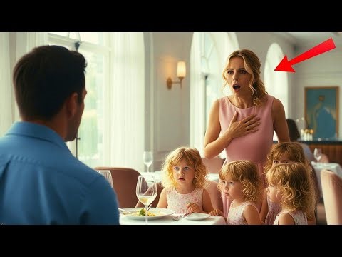 She Showed Up to a Blind Date With Her Triplet Daughters — The Single Dad’s Decision Left Everyone