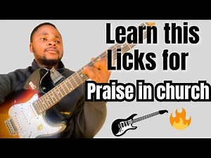 Best makosa guitar lick you can use during church praise| Hot 🔥 gospel makosa tutorial (key of F#)