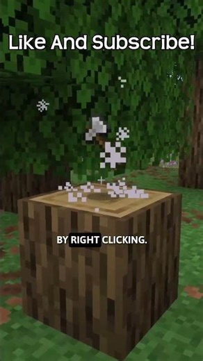 Looks Like Someone Forgot To Take Their Axe Home!