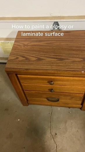 How to Paint Glossy and Laminate Surfaces Like a Pro!