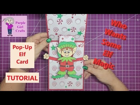 Elf Magic Pop-up Card Tutorial