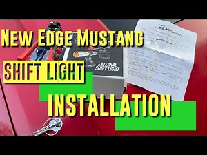 Mustang Shift Light installation