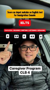 92K views · 345 reactions | English test score for Immigration Canada #CLB4 #Englishtestscore #canadianlanguagebenchmark #Pinoynurses #OFW | Noel D Dalaguit | Facebook