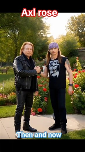 guns n roses "then and now"#rock #music #guitar #axlrose