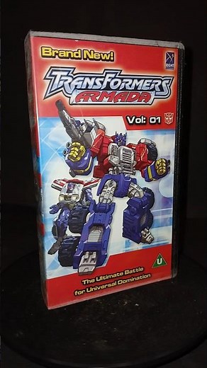 Transformers Armada VHS Tape #transformerscartoon #transformerscollection #transformersarmada