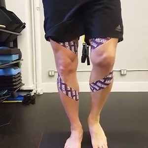 2.3K views · 21 reactions | Spiral taping the leg can be a great way of reducing pain and improving motor control. This patient had a recent arthroscope and found significant reduction in pain on stepping up/down. Vid thanks to @joelavapt | Rocktape Australia | Facebook