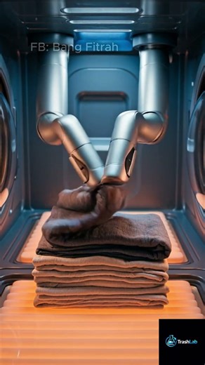 Futuristic Laundry Machine