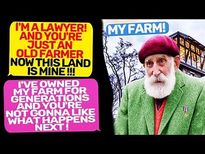 Old farmer teaches a lesson to his lawyer neighbor! I am the owner of the land r/MaliciousCompliance