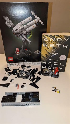 LEGO Project Hail Mary Stop Motion Build (Set 11389) 🚀