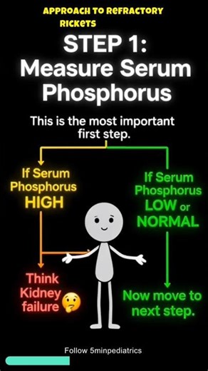 Child Not Improving After Vitamin D? Think Refractory Rickets! #5minpediatrics
