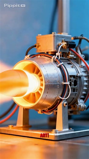 🔹“Inside a Mini Jet Engine! ✈️⚙️”#carlovers #automobile #mechanic #engineartistry #carshorts #racing