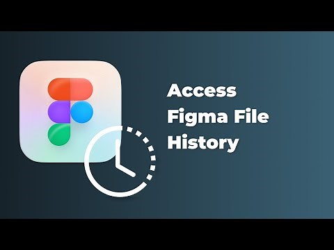 Figma tutorial - How To Access Figma File's History