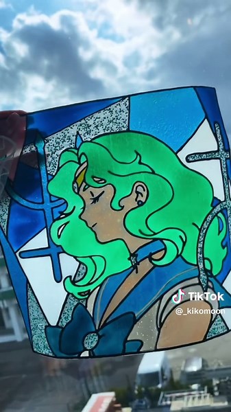 Sailor Neptune - Mesmerizing Anime DIY Crafts and Scrapbooking