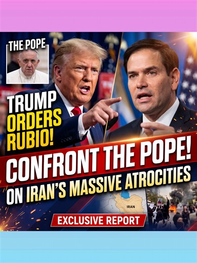 Trump Sends A Powerful Warning To Pope Leo Over Iran's Nuclear Threat #BreakingNews #usa #trending #fyp