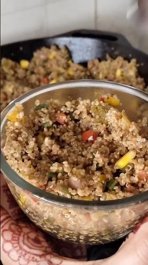 Vegetable quinoa (recipe is in description) #healthyrecipe #quinoarecipes #CulinaryTalesByM #foodie