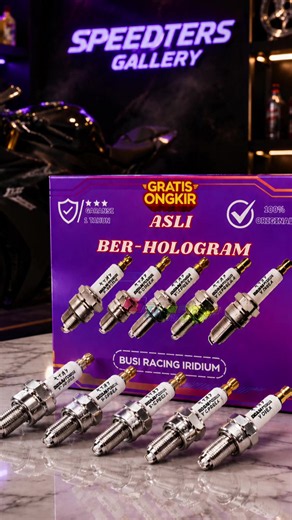 BUSI RACING IRIDIUM ORIGINAL /BUSI SUPER IRIDIUM ORIGINAL SEGEL HOLOGRAM BERGARANSI 1 TAHUN #busi #busiracing #busiracingiridium #produkviral #cekkeranjangkuning