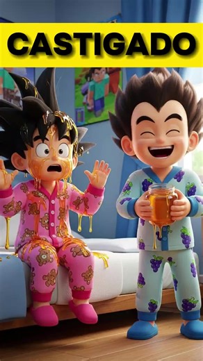 Goku se hizo pipi en la cama