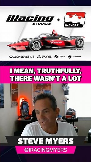 iRacing won't use Motorsport Games code for the Indycar game